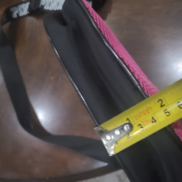 Pink Victoria's Secret mesh Crossbody Bag 9×7×2 in. - Picture 7 of 7